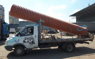 Газель погрузка трубы 800